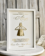 Pamiątki Prezenty na komunię  pamiątki na komunie  Pamiątka Pierwszej Komunii orbrazek z życzeniami Personalizowane pudełko na Prezent0