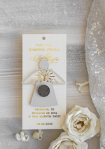 Podziękowania dla gości na komunii podziękowania dla gości Aniołki podziękowania dla gości na komunii, Upominki dla gości komunijnych, Anioły na Komunię jako podziękowania dla gości1