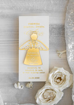 Podziękowania dla gości na komunii podziękowania dla gości Aniołki podziękowania dla gości na komunii, Upominki dla gości komunijnych, Anioły na Komunię jako podziękowania dla gości3