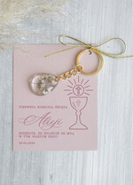 Podziękowania dla gości na komunii podziękowania dla gości upominki dla gości komunijnych, breloki prezenty dla gości na Komunii, upominki komunijne, Oryginalne podziękowania dla gości komunijnych0