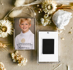 Podziękowania dla gości na komunii podziękowania dla gości magnez ze zdjęciem podziękowania dla gości na komunii, Upominki dla gości komunijnych magnesy na lodówkę 1