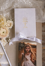 Pamiątki Prezenty na komunię  zaproszenia i podziękowania dla najbliższych  podziękowanie dla Ojca Chrzestnego, wyjątkowe podziękowania dla chrzestnych, podziękowanie dla chrzestnego pudełko w środku podziękowanie 5