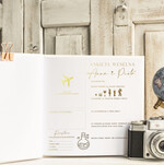 Księgi wpisów gości podróżnicze księga wpisów gości na wesele z motywem podróży - księga pamiątkowa na ślub dla podróżników3