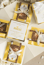  Prezenty dla Młodej Pary  Bomboniery Czekoladki Pomysłowe prezenty na ślub dla Pary Młodej- w co zapakować pieniądze na Ślub- bombonierka ślubna prezent dla nowożeńców1