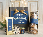 Prezenty oferta dla Firm mini zestawy  upominki świąteczne dla klientów z logo firmy Małe boxy prezentowe zestawy z kawą i herbatą miody 0