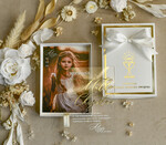 podziękowania dla najbliższych  podziękowania w pudełku  personalizowane podziękowanie dla rodziców chrzestnych, podziękowanie dla Matki Chrzestnej ze zdjęciem 5