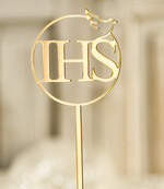 Dodatki dekoracje na komunię  Topper na tort Złoty topper na tort komunijny Idealna dekoracja na Pierwszą Komunię Świętą, dostępna w różnych stylach i materiałach Topper do dekoracji tortu komunijnego0