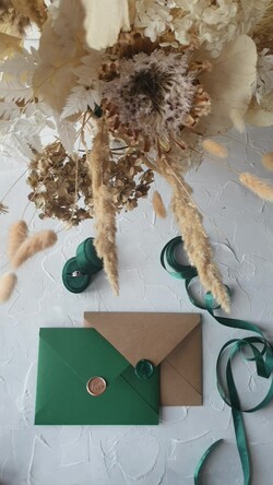 Zaproszenia ślubne Natura Rustykalne Zaproszenia ślubne Nowoczesne Las we Mgle Góry  Zaproszenia na ślub Góralskie Lasy - Ślub w górach  1