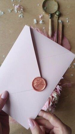 Zaproszenia ślubne Złote Glamour Listki  Minimalistyczne zaproszenia ślubne, złocone zaproszenie ślubne Proste zaproszenie na ślub Róż i Kalka 1