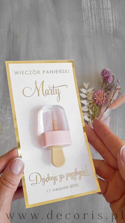 wieczór Panieński podziękowania za wieczór panieński podziękowania za wieczór panieński balsam do ust -  Prezenciki dla dziewczyn na Panieński1