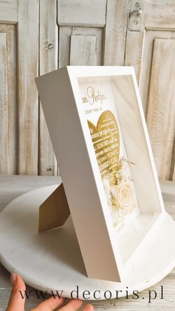 Prezenty, Podziękowania dla Rodziców Podziękowania dla rodziców w ramie Ślubne podziękowania dla Rodziców na weselu, złote podziękowanie dla Mamy i Taty, wzruszający prezent ślubne rodzicom1