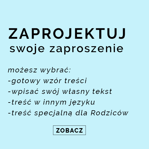 Zaprojektuj Zaproszenia Slubne Indywidualne Projekty Zaposzenie na Ślub
