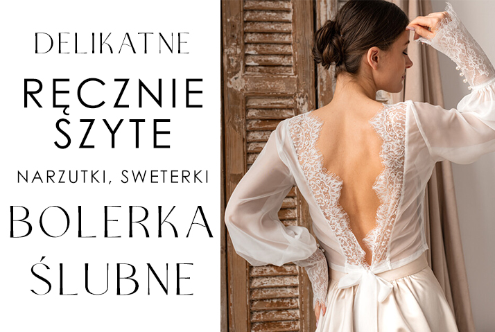 Ręcznie szyte Bolerka