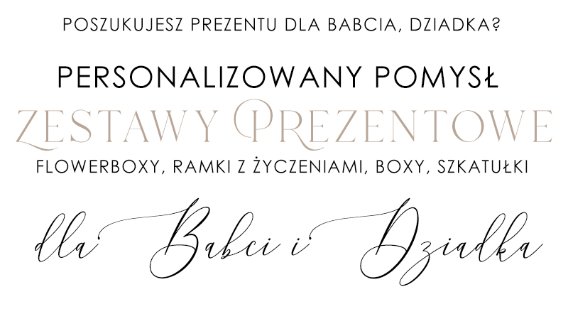 Prezent dla Babci Dziadka 