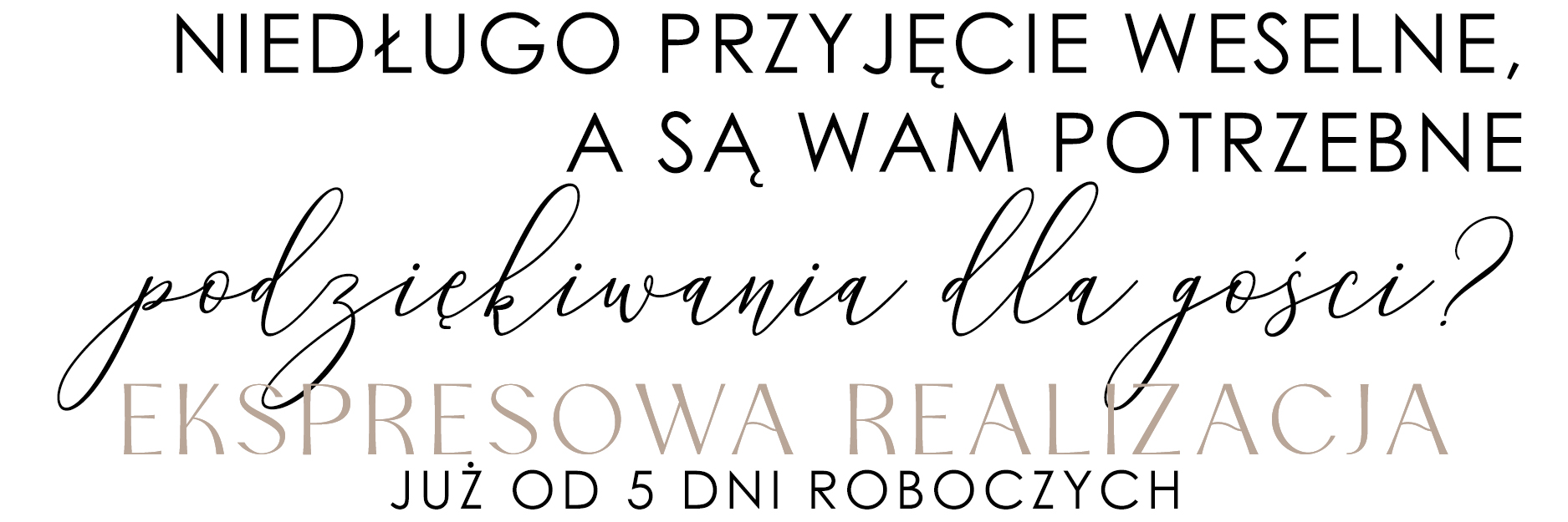podziekowania dla gośći